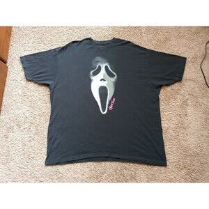 Ghostface T-Shirt Men's 3XL Black Short Sleeve